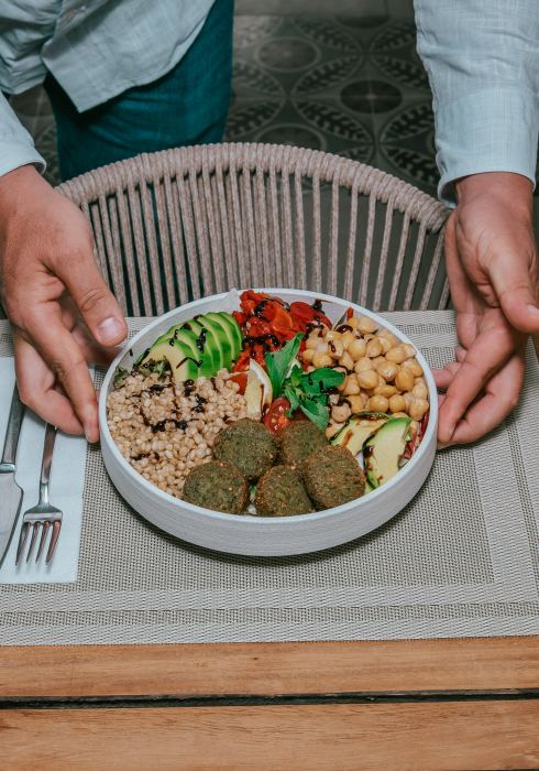 Falafel kase